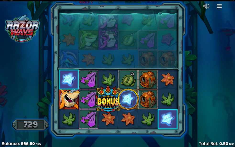 Free Spins mit erweitertem Raster und Glowing Mystery Symbolen